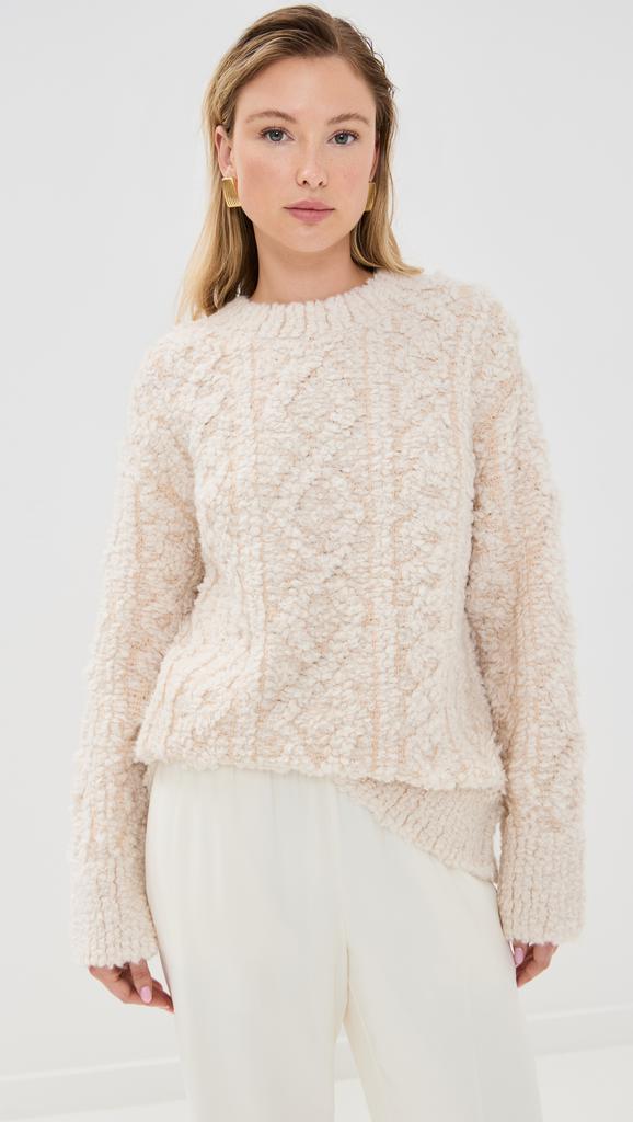 (取寄) ヴィンス レディース ルレックス ソフト アイラッシュ プルオーバー Vince women Lurex Soft Eyelash Pullover Orchid Stone llic Vince Women's Lurex Soft Eyelash Pullover Obsidian/Black at