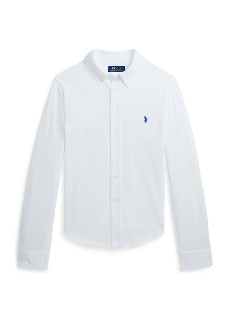 Ralph Lauren Boys 8-20 Featherweight Cotton Mesh Shirt