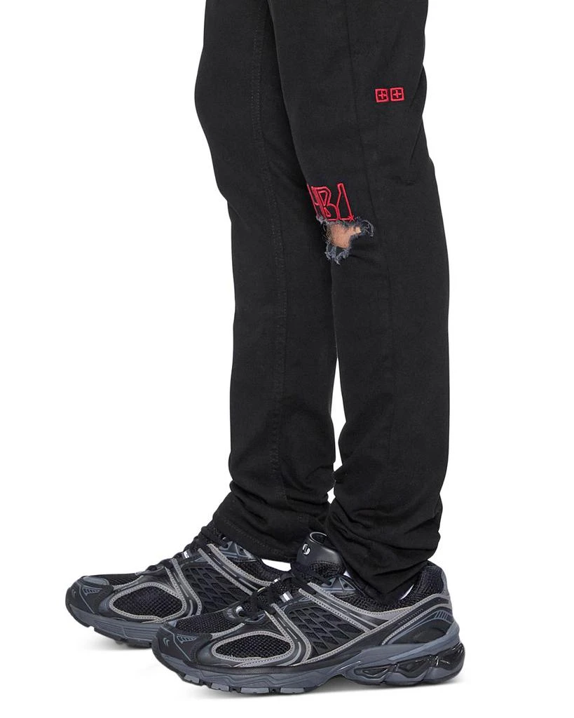 Ksubi Van Winkle Laid Back Skinny Jeans in Black 6
