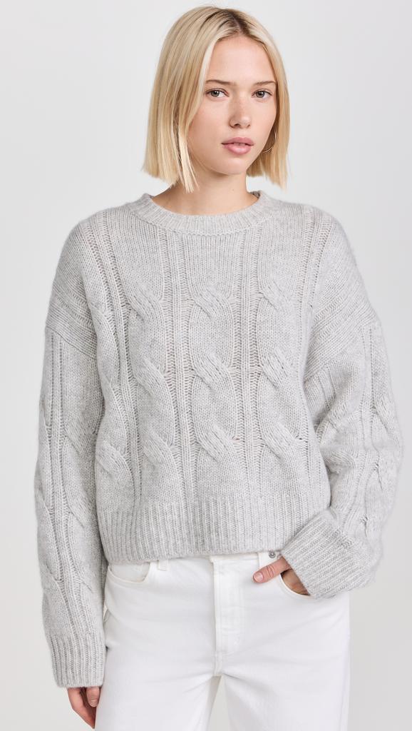 Sablyn Cable Knit Cashmere Sweater