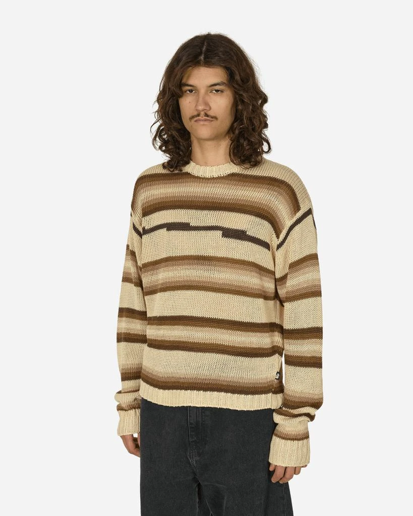 STUSSY Tonal Stripe Sweater Natural 1