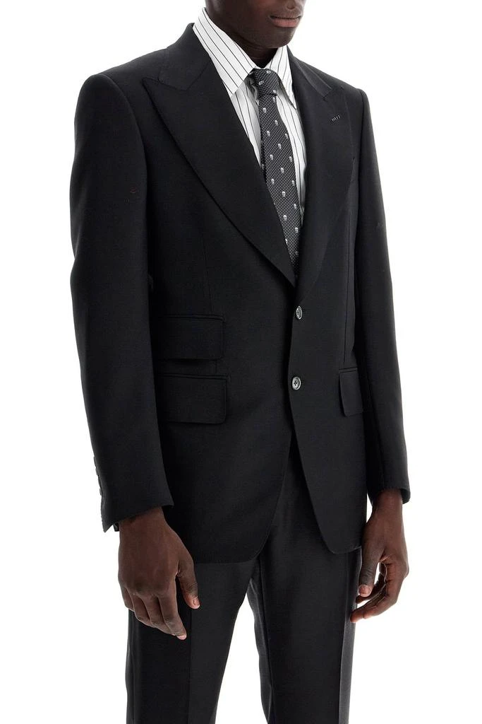 Tom Ford Atticus Single-breasted Jacket In Wool And 2