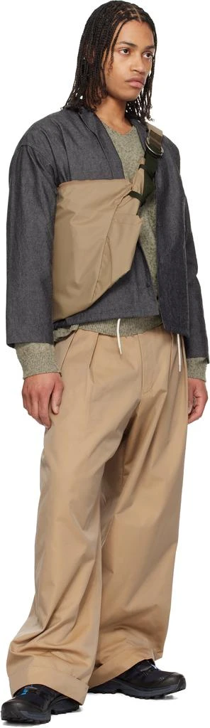 master-piece Beige Ark L Bag 4