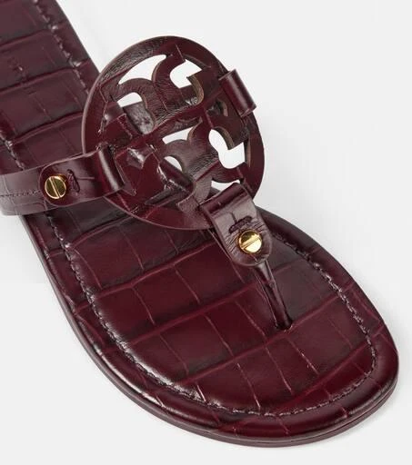 Tory Burch Miller leather thong sandals 5