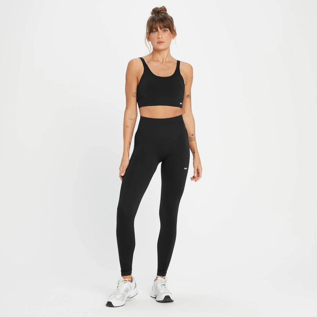 Myprotein MP Women's Tempo Tonal Seamless Leggings - Black 4