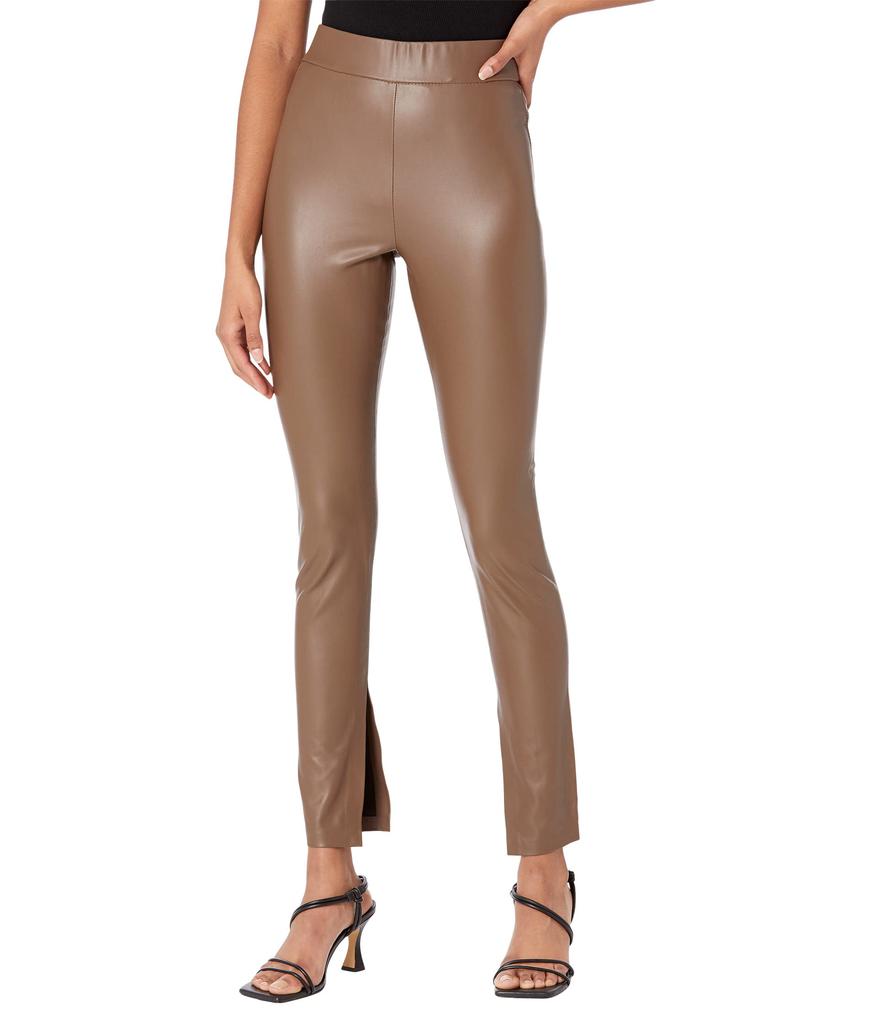 Blank NYC Leather Leggings with Slit in Love Much