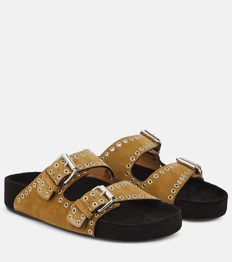 Isabel Marant Lennyo studded suede sandals 1