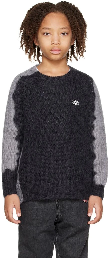 Diesel Kids Gray Kosimo Over Sweater 1