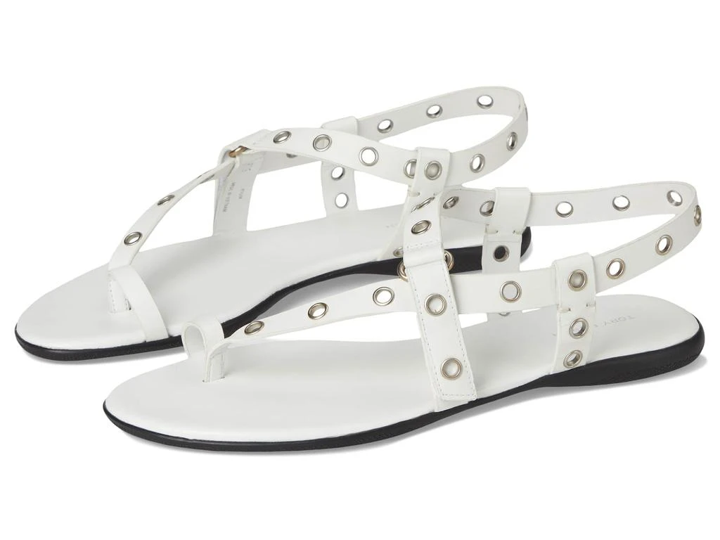 Tory Burch Eyelet Toe Ring Sandals 1