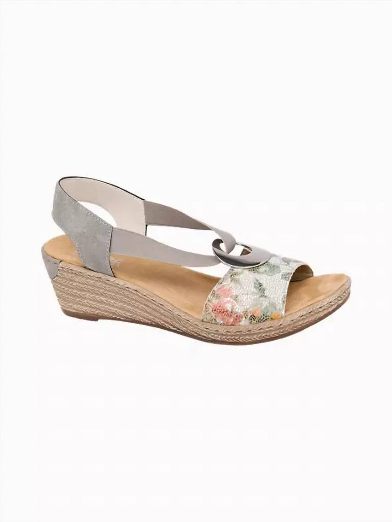 Rieker Rieker - Fanni Wedge Sandals 3