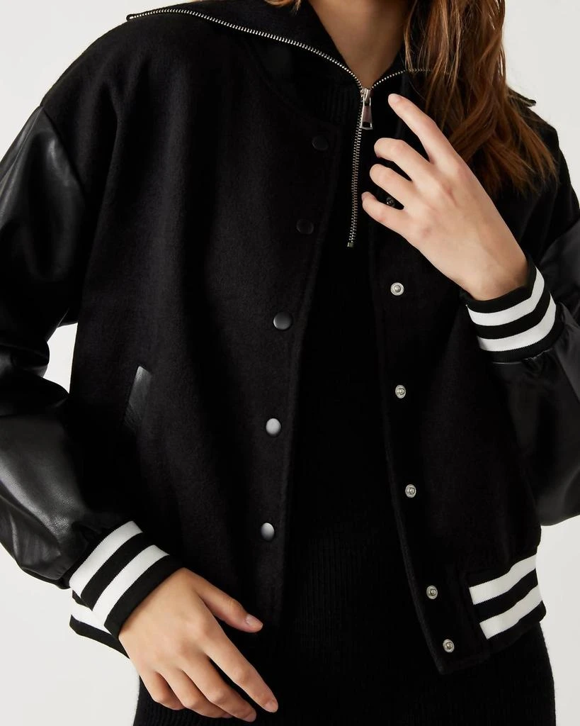 Steve Madden Alexandra Jacket In Black 2