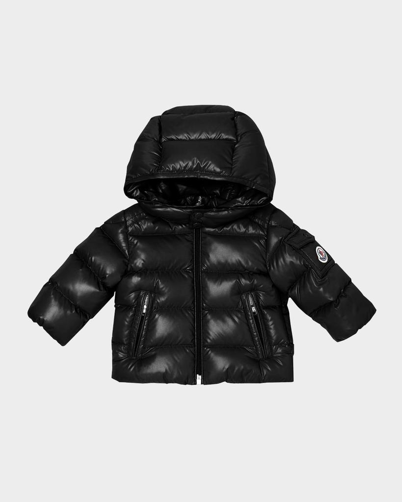 Moncler Boy's Mesles Hooded Down Jacket, Size 6M-3 - Baby Clothing