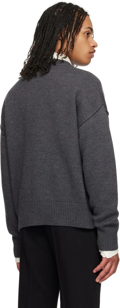 AMI Gray Ami de Coeur Sweater 3