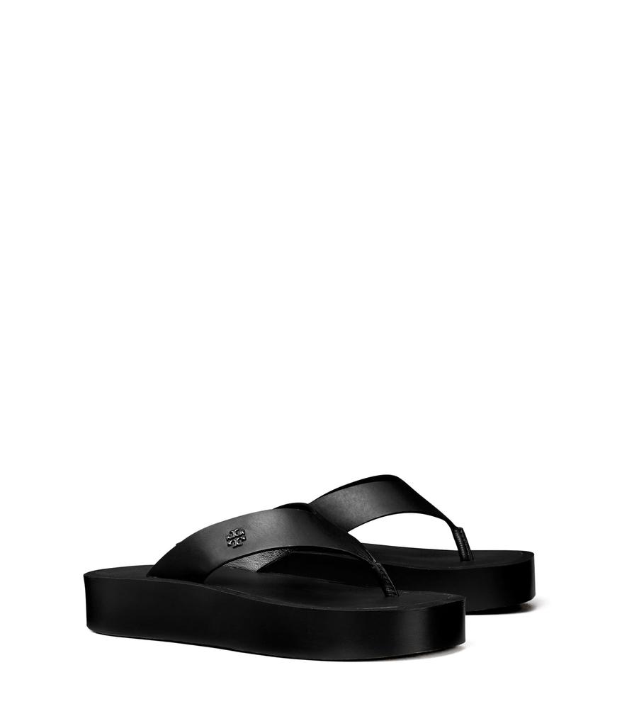 Tory Burch Leather Platform Flip Flop