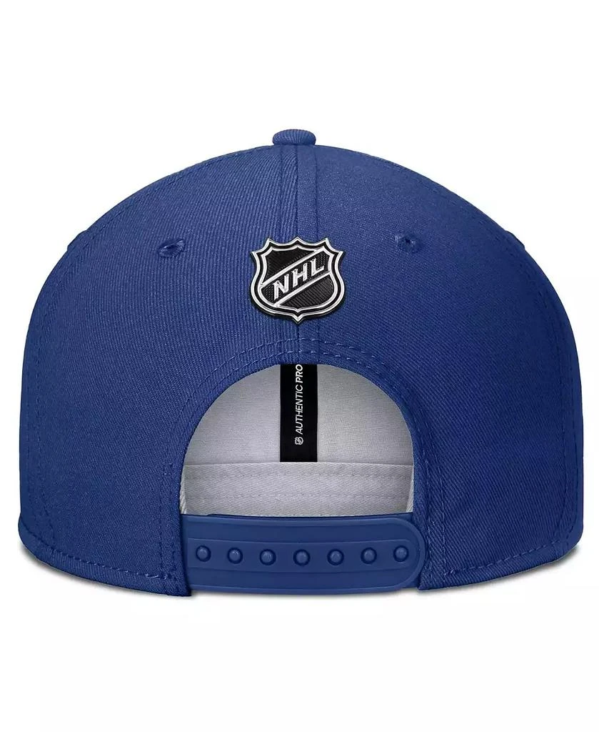 Fanatics Men's Blue Toronto Maple Leaf's Authentic Pro Rink Snapback Hat 4
