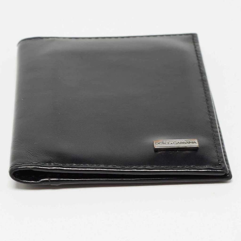 Dolce & Gabbana Dolce & Gabbana Black Leather Bifold Card Holder 6