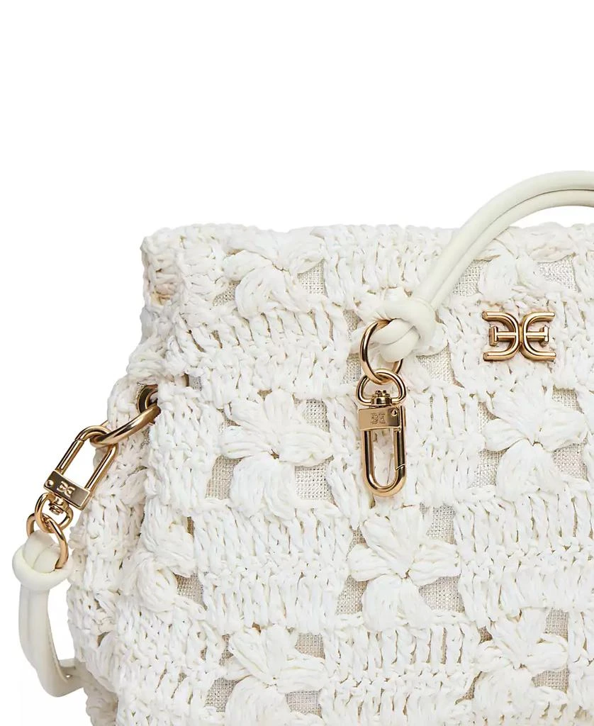 Sam Edelman Layla Floral Raffia Shoulder Bag 2