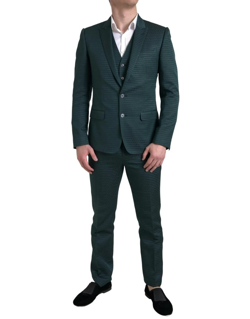 Dolce 
Gabbana 3 Piece Single Breasted MARTINI Men
s Suit
