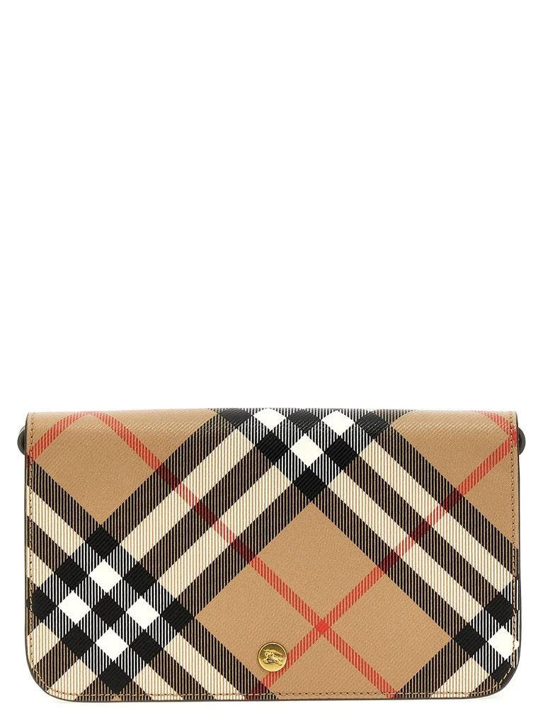 Burberry Wallet On Chain Check 1