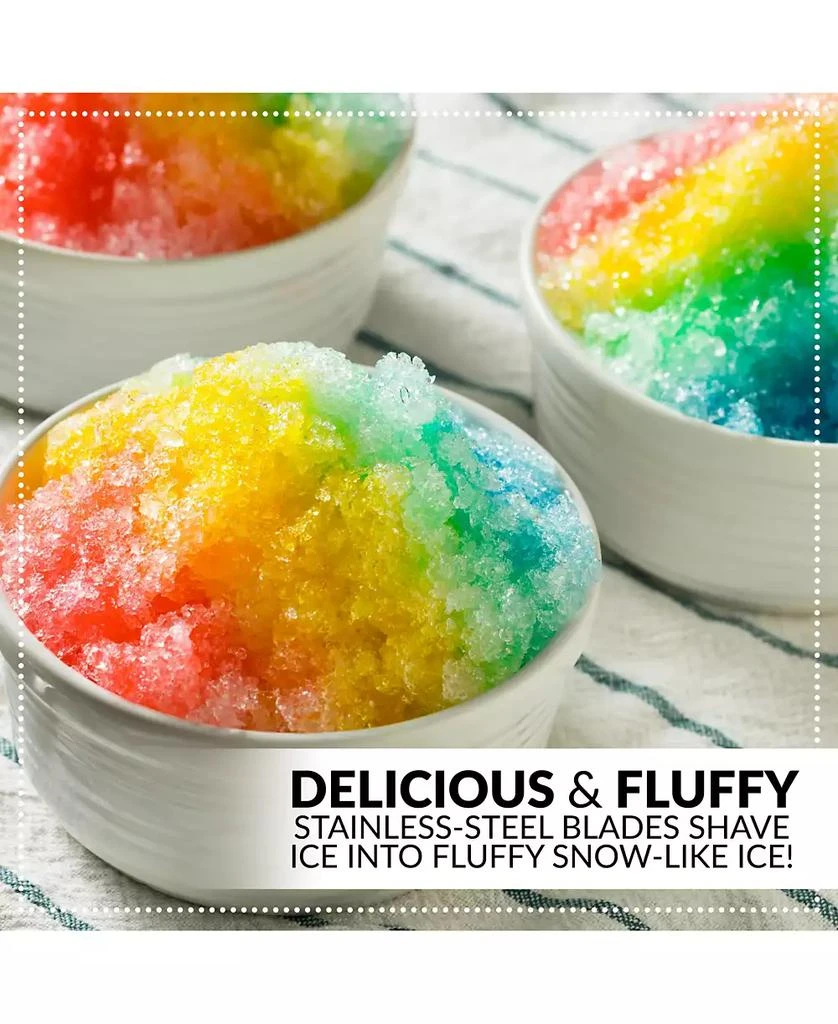Nostalgia ESHVICE2HSI Electric Shave Ice & Snow Cone Maker 6