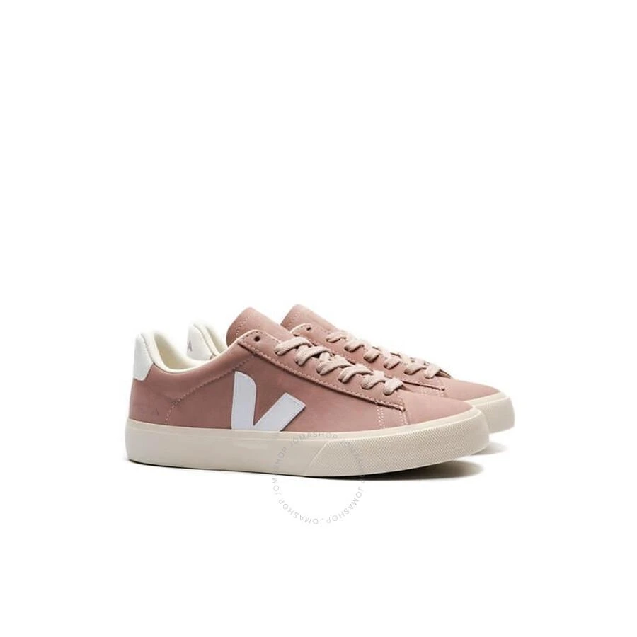Veja Babe White Campo Nubuck Low-Top Sneakers 2