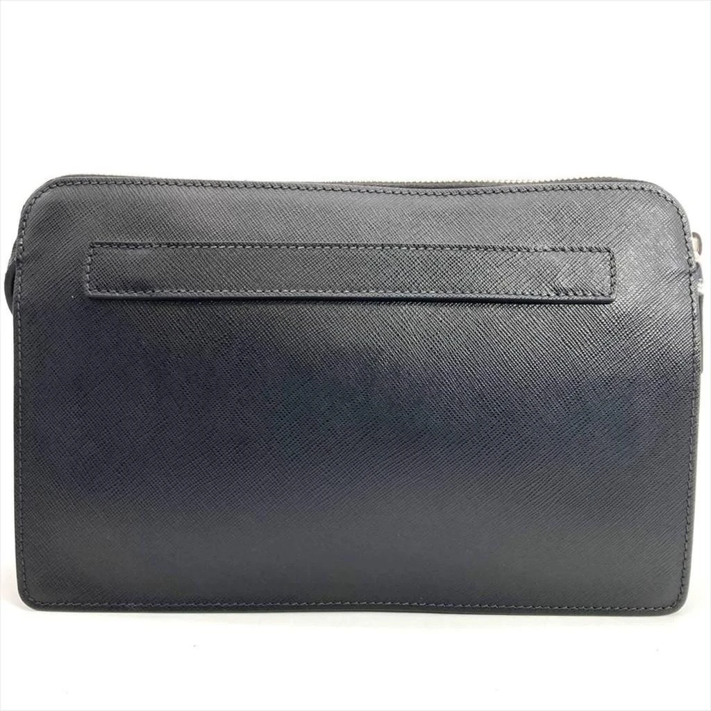 Prada Saffiano Saffiano Clutch Bag (Pre-Owned) 2