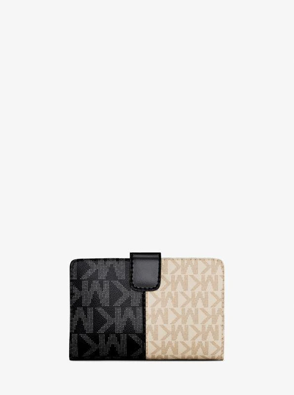 Michael Kors Jet Set Medium Two-Tone Logo Wallet 3