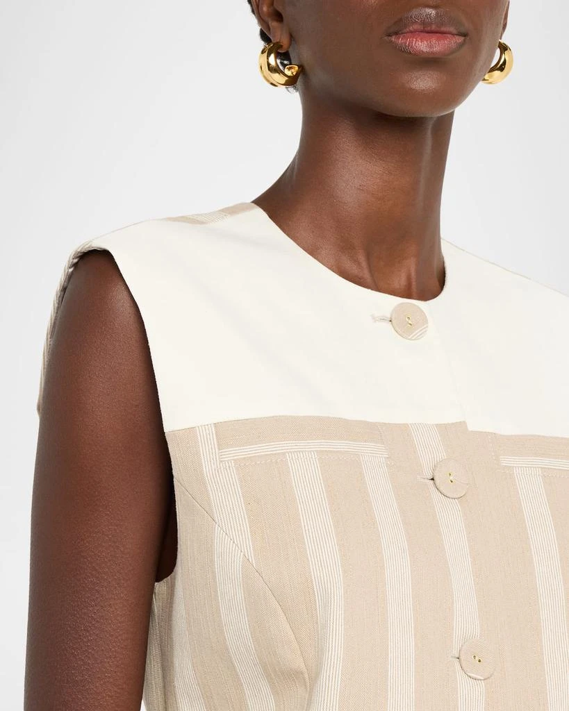 Ramy Brook Nicola Striped Vest 5