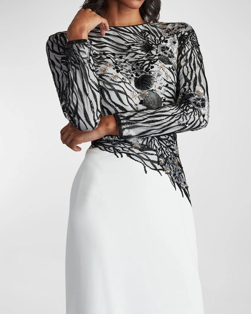 chinese dress ladies Tadashi Shoji CFI24315MD main image 1