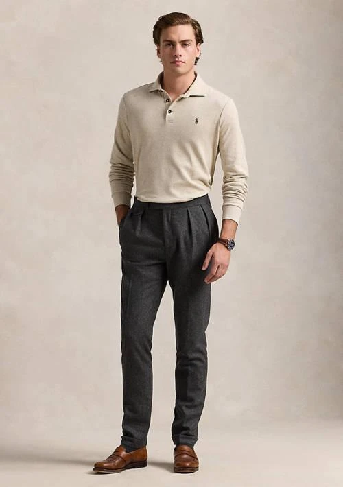 Ralph Lauren Ralph Lauren Luxury Jersey Polo Collar Pullover 4