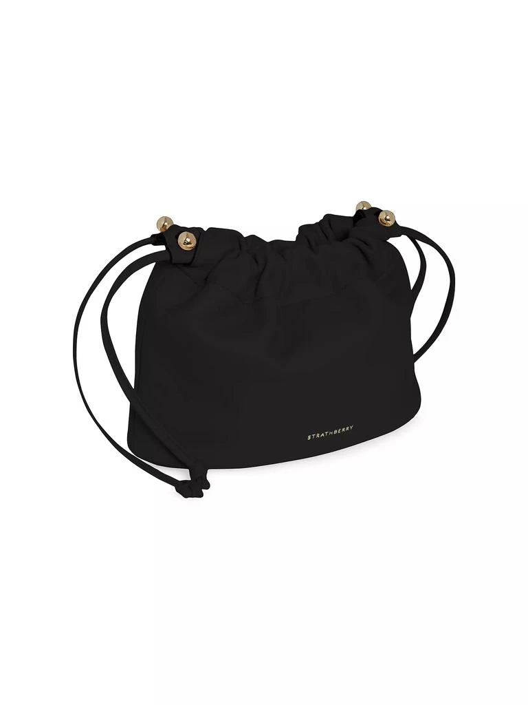 Strathberry Charlotte Leather Drawstring Crossbody Bag 1