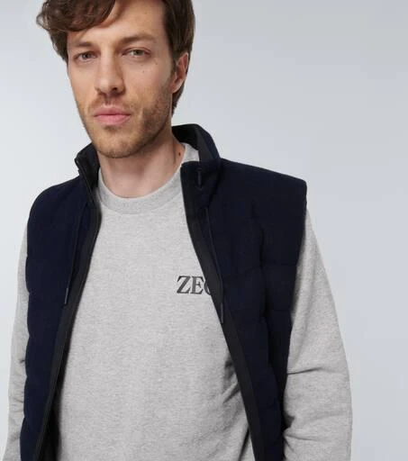 Zegna #UseTheExisting cotton sweatshirt 5