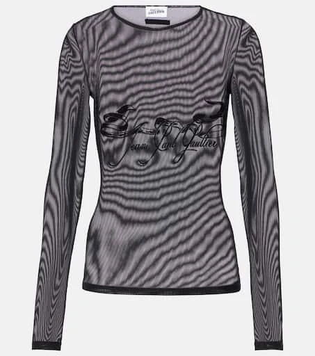 Jean Paul Gaultier Tattoo Collection mesh top 1