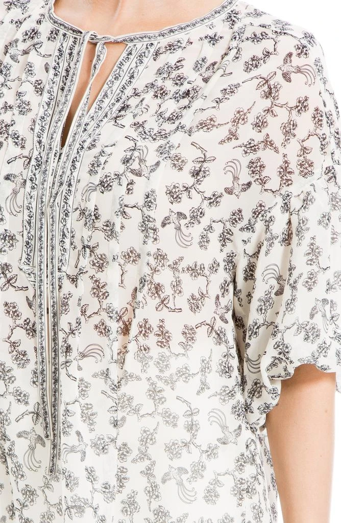 Max Studio Puff Sleeve Pintuck Top 3