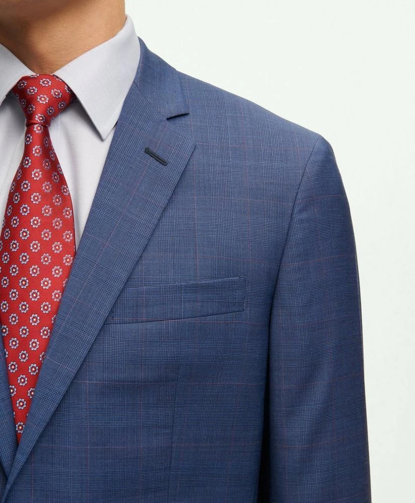 Brooks Brothers Milano Fit Wool Overcheck 1818 Suit 3