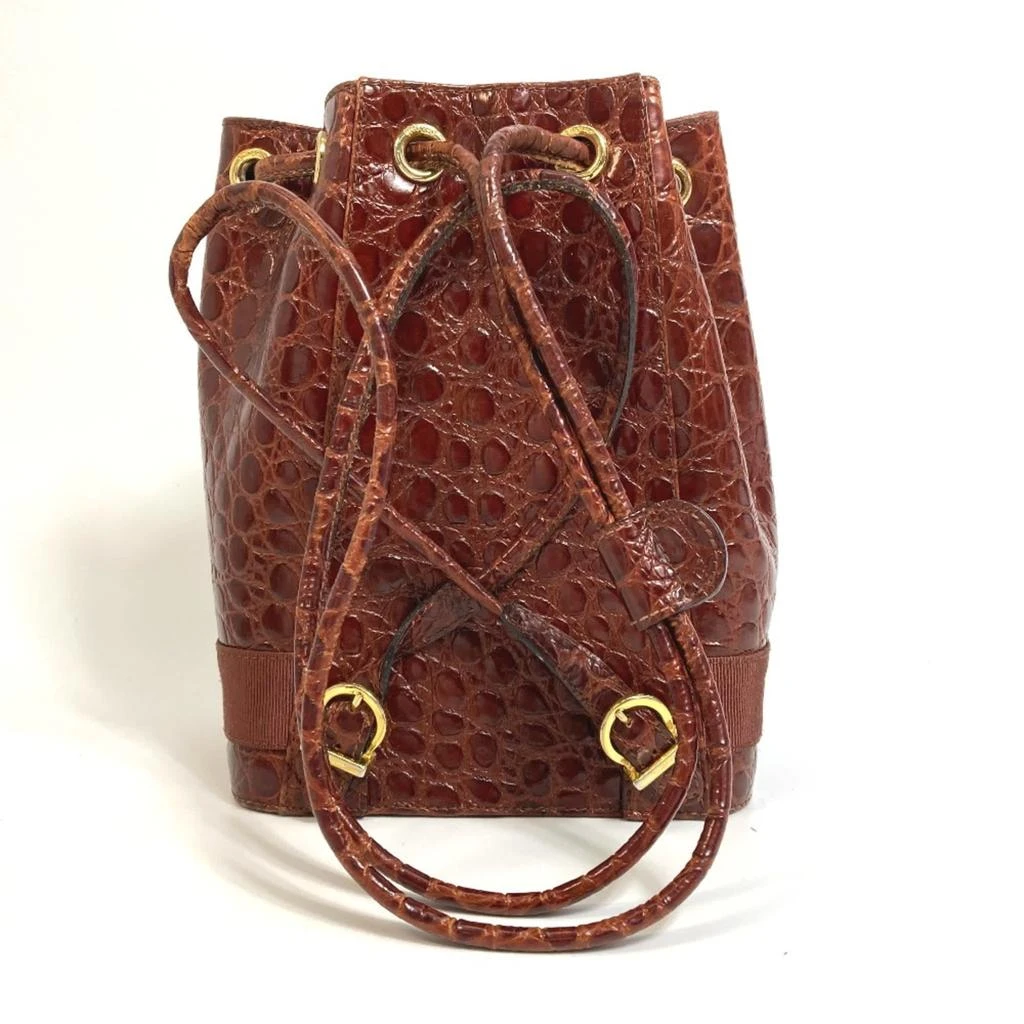 Salvatore Ferragamo Leather Backpack (Pre-Owned) 2