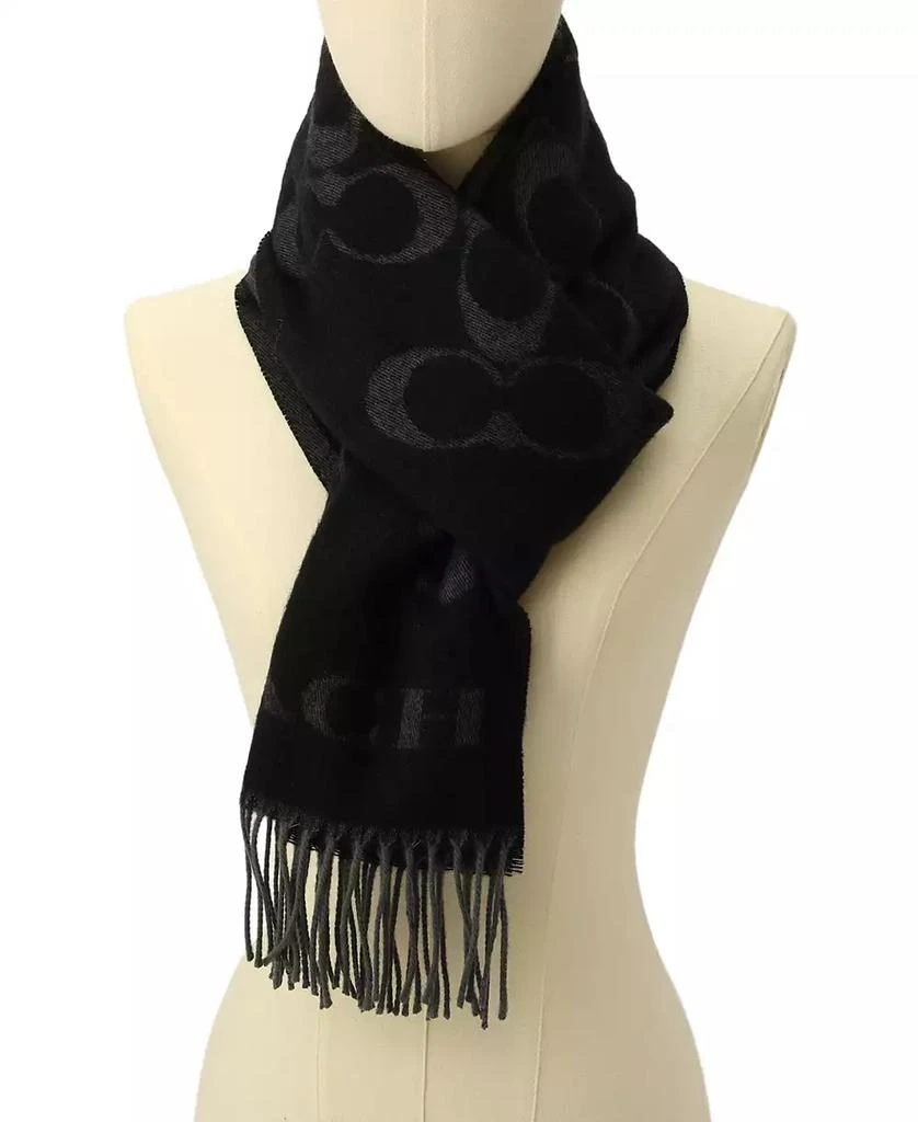 Coach Women's Signature C Printed Scarf 2