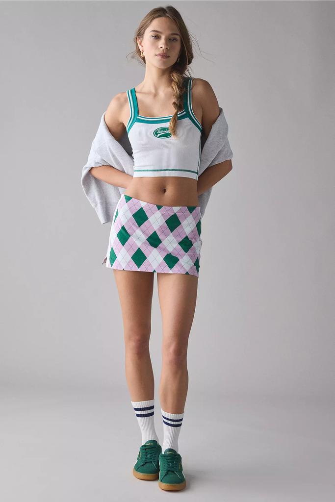 Out From Under Out From Under Doubles Patch Graphic Seamless Ribbed Knit Tank Top