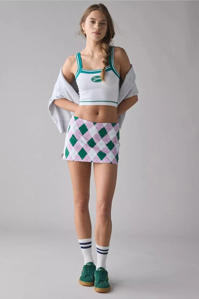 Out From Under Out From Under Doubles Patch Graphic Seamless Ribbed Knit Tank Top 2