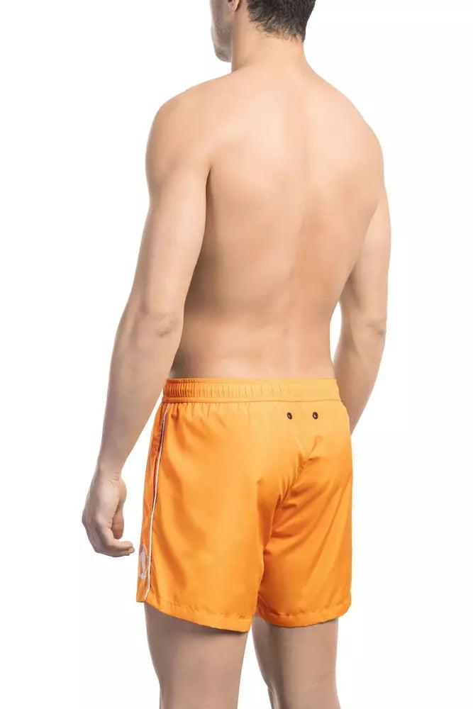 BIKKEMBERGS Polyester Men Swim Men's Short