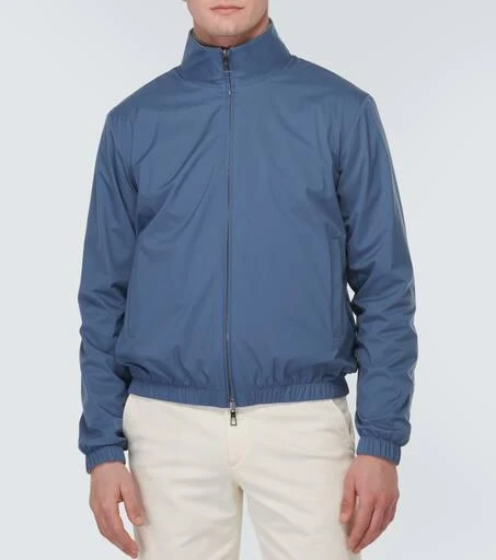 Loro Piana Windmate® reversible bomber jacket 3