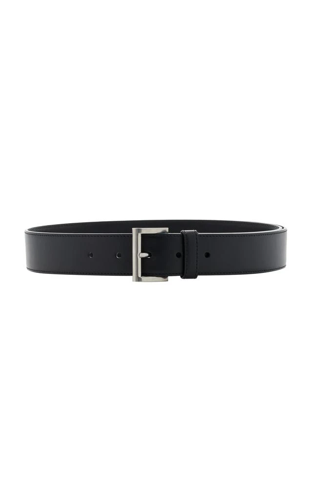 Prada Black Leather Wide Waist Belt 80CM – On Sale Now with  display picture 1