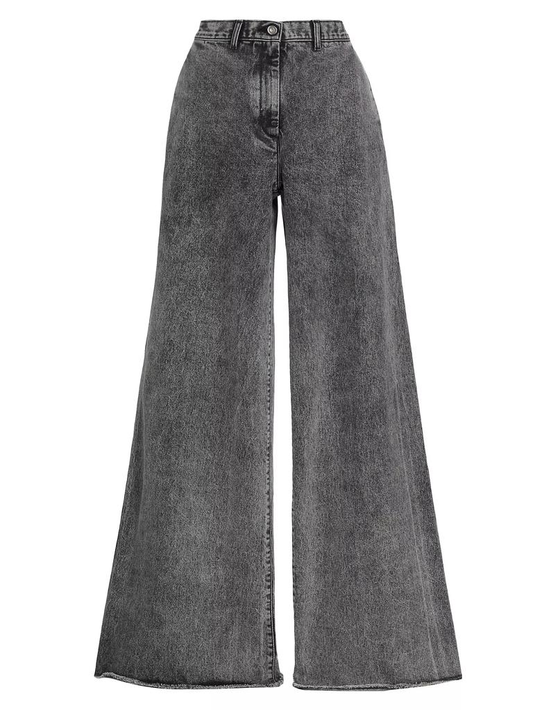 Rosetta Getty High-Rise Wide-Leg Jeans