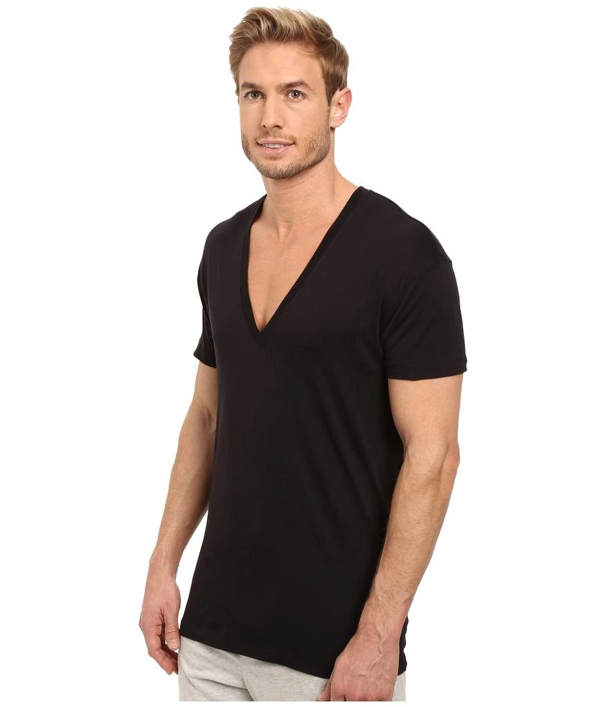2(x)ist Pima Slim Fit Deep V-Neck T-Shirt 2
