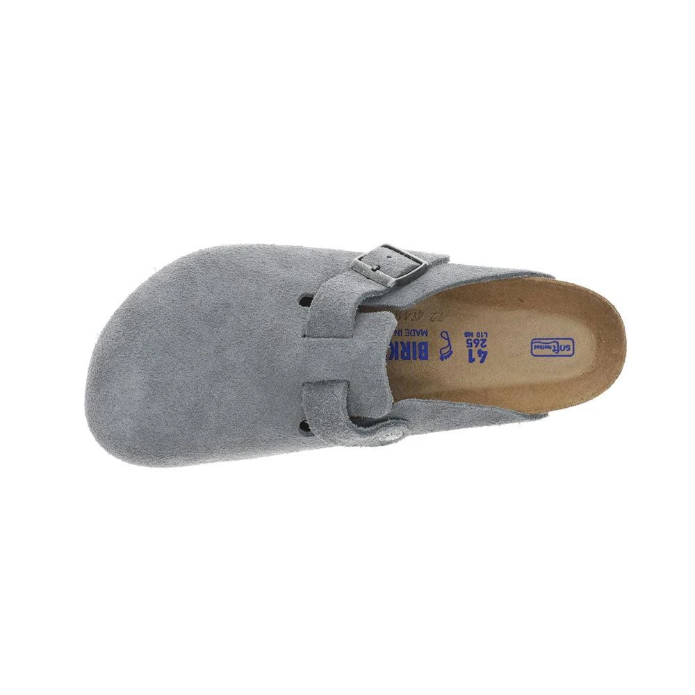 Birkenstock Boston Soft Suede Footbed Clogs 4