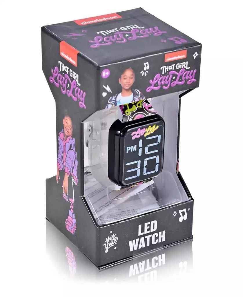 Accutime Unisex Black Silicone Strap LED Touchscreen Watch 3