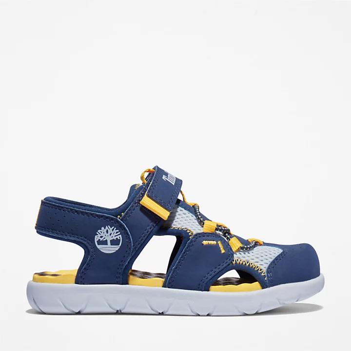 Timberland Perkins Row Fisherman Sandal for Youth in Navy