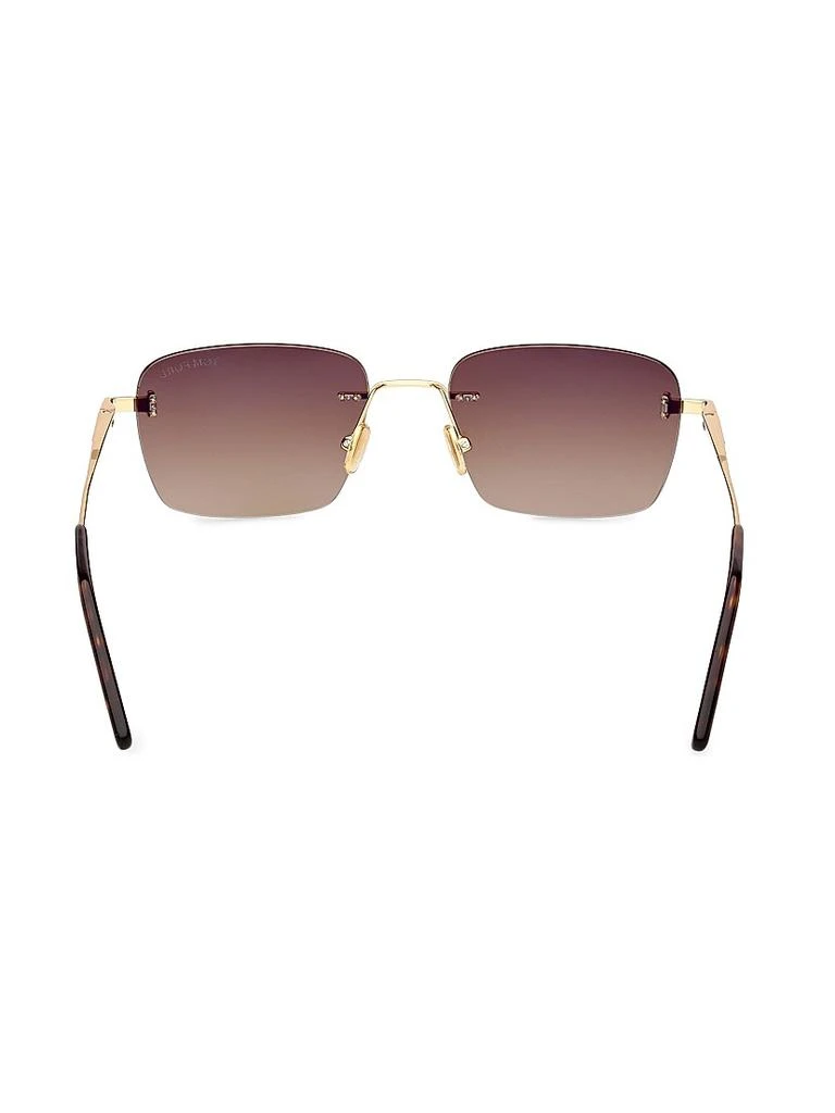 Tom Ford Jake-02 54MM Rimless Rectangular Sunglasses 5