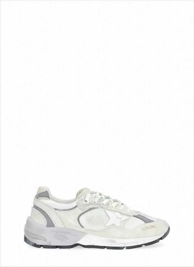 Golden Goose Stylish Off-White Sneakers With Star Detail