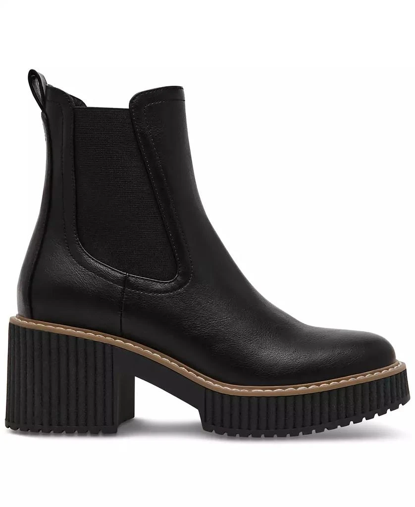 DV Dolce Vita Women's Darcel Lug Sole Platform Chelsea Booties 2